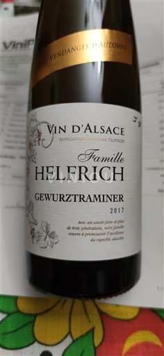 Alsacia Famille Helfrich Vendanges d'Automne 2017