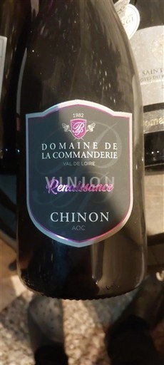 Valle del Loira Chinon Domaine La Commanderie Renaissance 2017