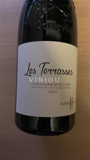 Wines Rouge sec Les Terrasses Olivier Hillaire 2023 France Rhône Valley Châteauneuf-du-Pape AOC