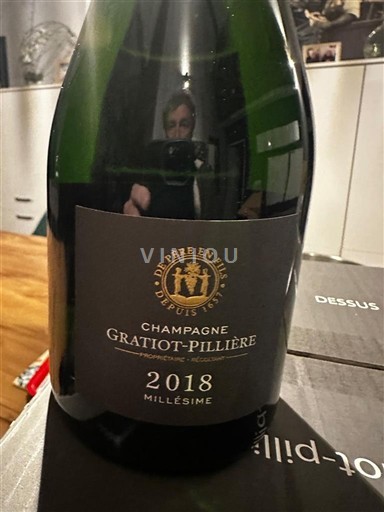 Champagne Gratiot-Pillière Millésime 2018