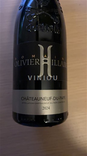 Wines Rouge sec Domaine Olivier Hillaire 2024 France Rhône Valley Châteauneuf-du-Pape AOC