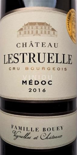 Bordeaux Médoc Château Lestruelle Cru Bourgeois 2016