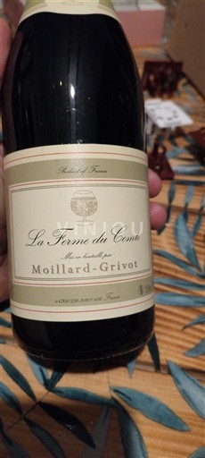 Bourgogne Moillard-Grivot La Ferme du Comte Ikke årgangsbestemt