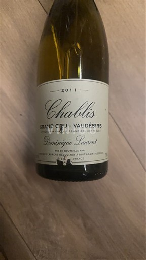 Bourgogne Chablis Grand Cru Dominique Laurent Vaudésirs 2011