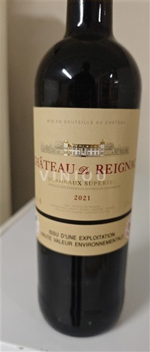 Bordéus Bordeaux Superior Château Reignac 2021