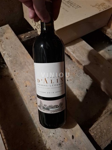 Bordeaux Pessac-Léognan Château Alix 2018