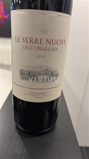 Toscana Bolgheri Ornellaia Le Serre Nuove 2014