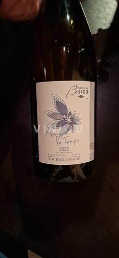 Alpes và các vùng Rhodanien Collines rhodaniennes Domaine Barou Avec le Temps 2023