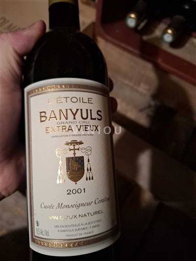 Roussillon Banyuls Grand Cru L'Étoile Monseigneur Centène Extra Vieux 2001