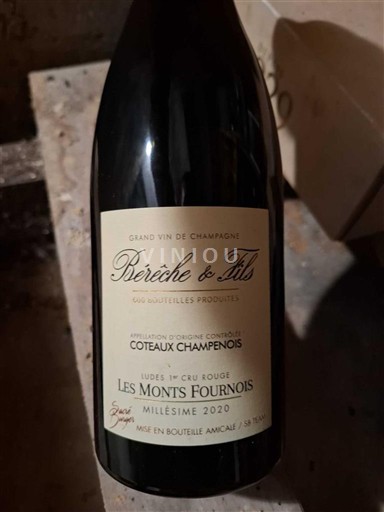 Champagne Coteaux Champenois Bérêche & Fils Les Monts Fournois 2020