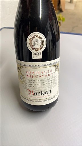 Rhône Valley Rasteau Héritages de Cavare 2022