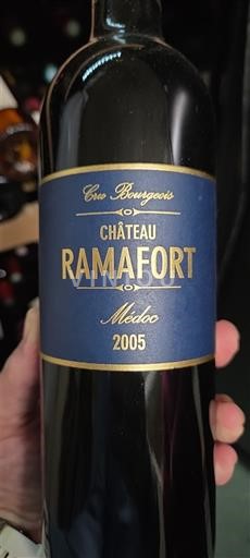 Bordeaux Médoc Château Ramafort 2005