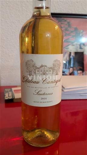 Bordeaux Sauternes Château Cantegril 2014