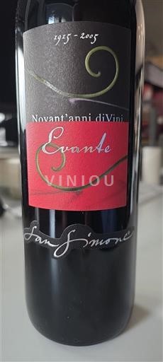 Friuli-Venezia Giulia Friuli Grave San Simone La Classica - Evante Merlot 2021