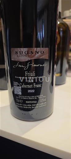 Friuli-Venezia Giulia Friuli Grave San Simone Sugano - Canernet Franc 2022