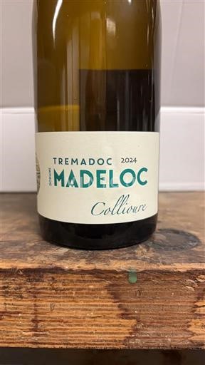 Vine Blanc sec Tremadoc Domaine Madeloc 2024 Frankrig Roussillon Collioure AOC