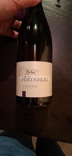Rhônen laakso Gigondas Domaine S Fontnobles 2021