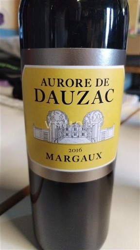 Bordeaux Margaux Château Dauzac Aurore de Dauzac 2016