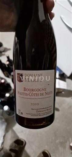 Burgundi Määrittelemätön Domaine Marey 2010