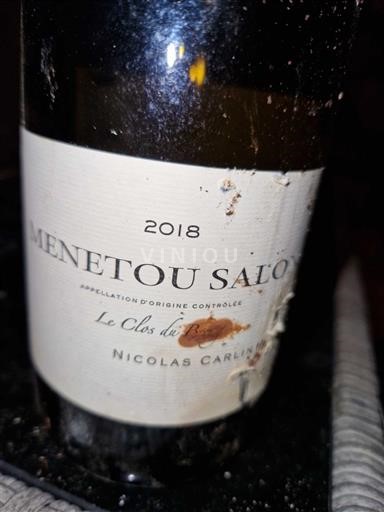 Valle del Loira Menetou-Salon Nicolas Carlini Le Clos du Riez 2018