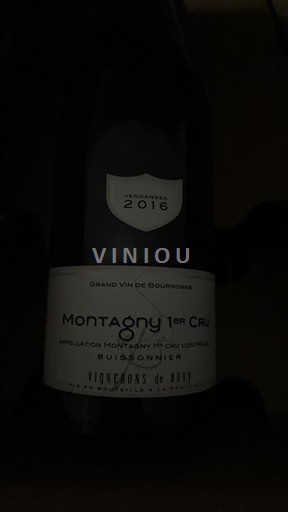 Bourgogne Premier Cru Vignerons de Buxy Buissonier 2016