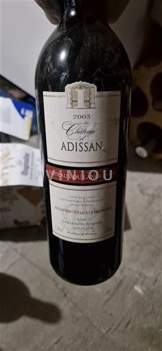 Languedoc Languedoc-ylängöt Château Adissan 2003