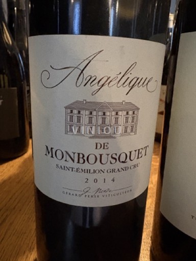 Bordeaux Saint-Émilion Grand Cru Château Monbousquet 2014