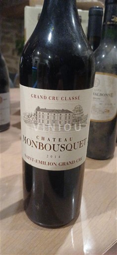 Bordeaux Saint-Émilion Grand Cru Château Monbousquet 2014