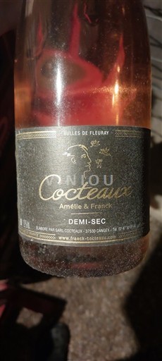 Loire-dalen Crémant-de-Loire Cocteaux Bulles de Fleuray Ikke årgangsbestemt