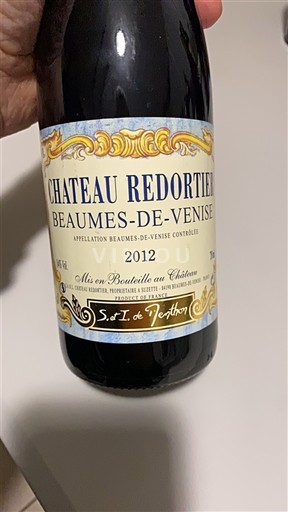 Rhône Valley Beaumes de Venise Château Redortier 2012