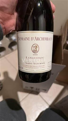 Languedoc Domaine Archimbaud Saint-Saturnin 2022