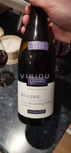 Bourgondië Beaune Domaine Cauvard Clos de la Maladière Monopole 2021