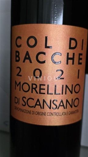 Toscane Morellino di Scansano Col di Bacche 2021