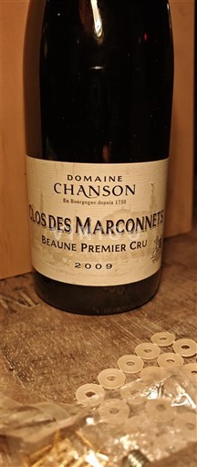 Bourgogne Beaune Premier Cru Domaine Chanson Clos des Marconnets 2009