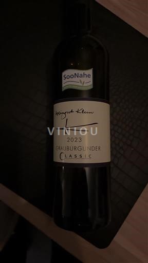Nahe Weingut Klein Grauburgunder Classic 2023