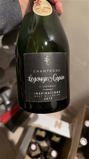 Champagne Sâm-panh Legouge-Copin Inspirations Brut Millésime 2013
