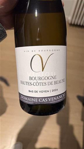 Burgundi Määrittelemätön Domaine Cas Venancio Bas de Voyen 2024