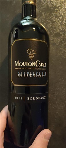 Bordeaux Mouton Cadet Sélection 2018
