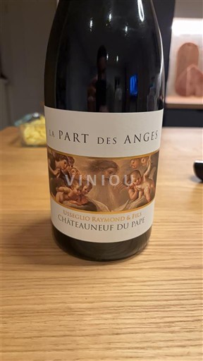 Rhônen laakso Châteauneuf-du-Pape Usseglio Raymond & Fils La Part des Anges 2023