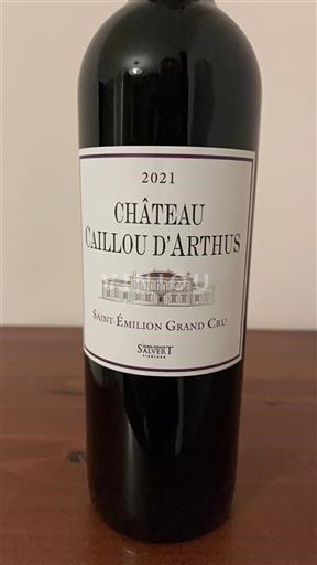 Bordeaux Saint-Émilion Grand Cru Grand Cru Château Caillou d'Arthus 2021