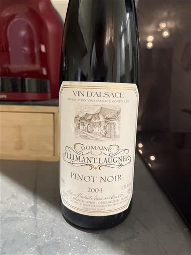 Alsacia Domaine Allimant-Laugner 2004