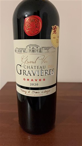 Burdeos Graves Château Gravières 2020