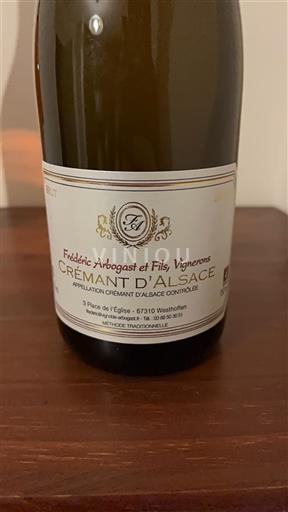 Alsace Alsace-kuohuviini Frédéric Arbogast et Fils Ei vuosikertaa
