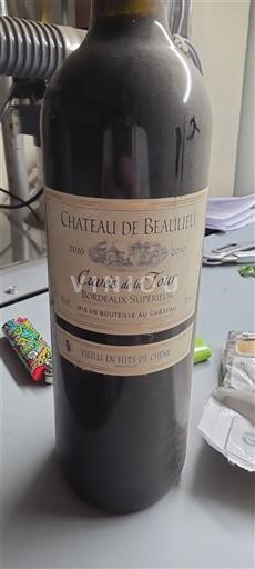 Bordeaux Bordeaux Supérieur Château Beaulieu de la Tour 2010