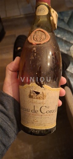Beaujolais Château Corcelles 1975