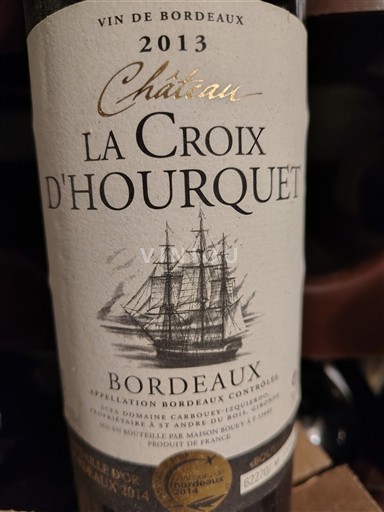 Bordeaux Château La Croix d'Hourquet 2013