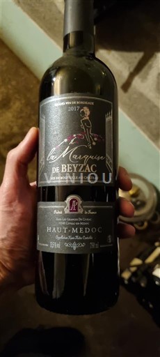 Bordeaux Haut-Médoc Château Beyzac La Marquise de Beyzac 2017