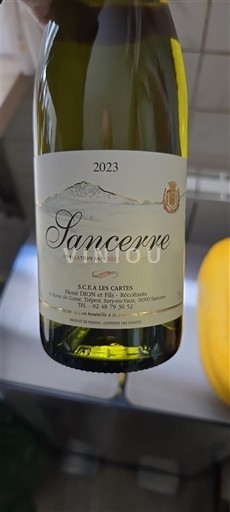 Loire Valley Sancerre Domaine Les Cartes 2023