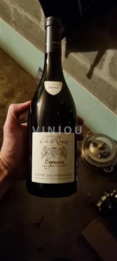Vin Rouge sec Expression Domaine La Ronze 2023 France Beaujolais Côte-de-brouilly AOC