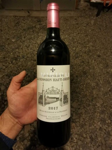 Bordeaux Pessac-Léognan La Chapelle de La Mission Haut-Brion 2017